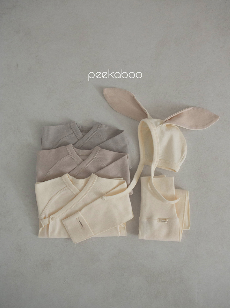 ［peekaboo］Bunny benet set