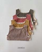 ［Aosta］Louis Stripe Vest
