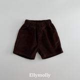 ［ELLY MOLLY］Soda corduroy half pants