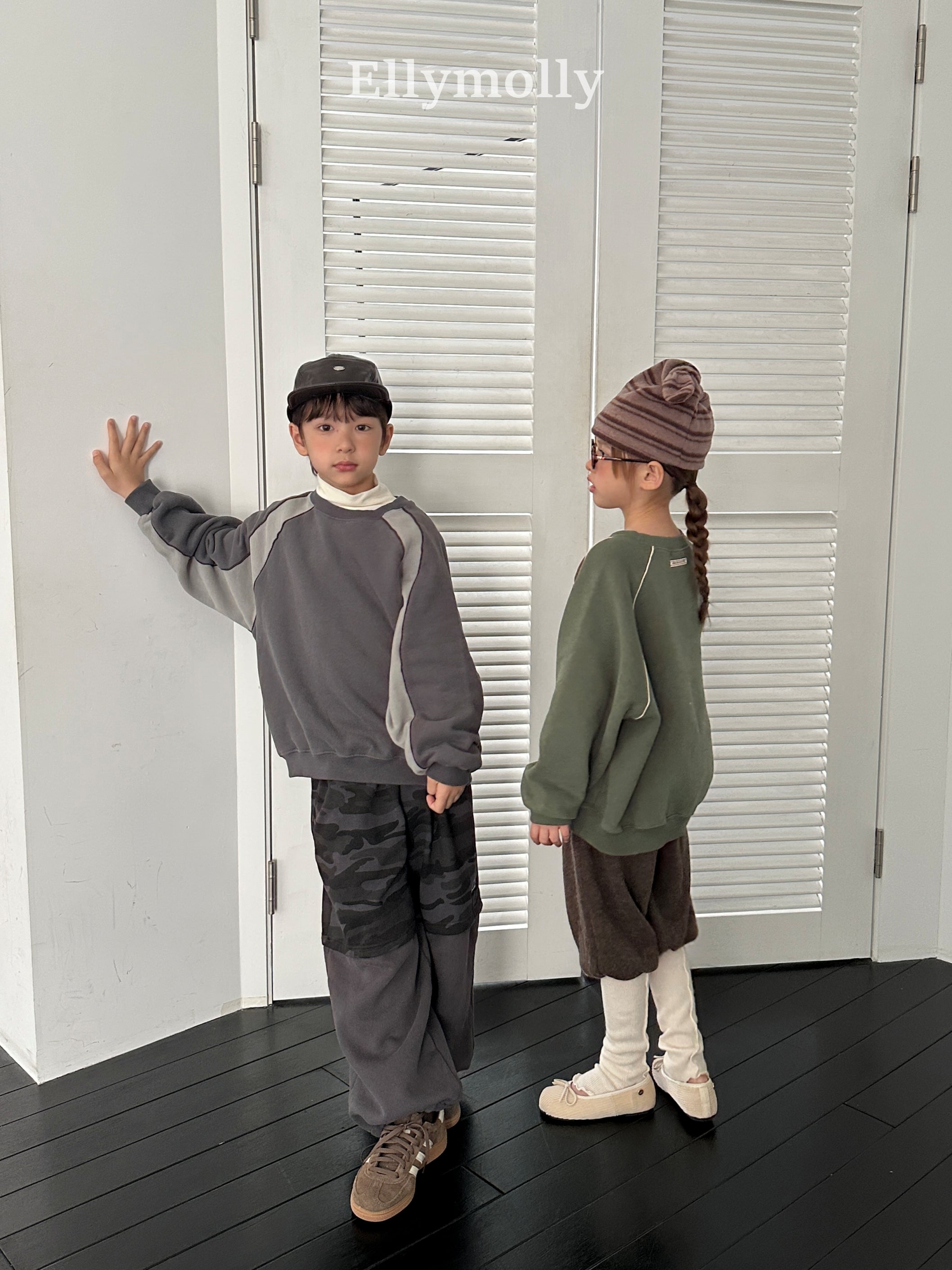 ［ELLY MOLLY］Triple line mtm