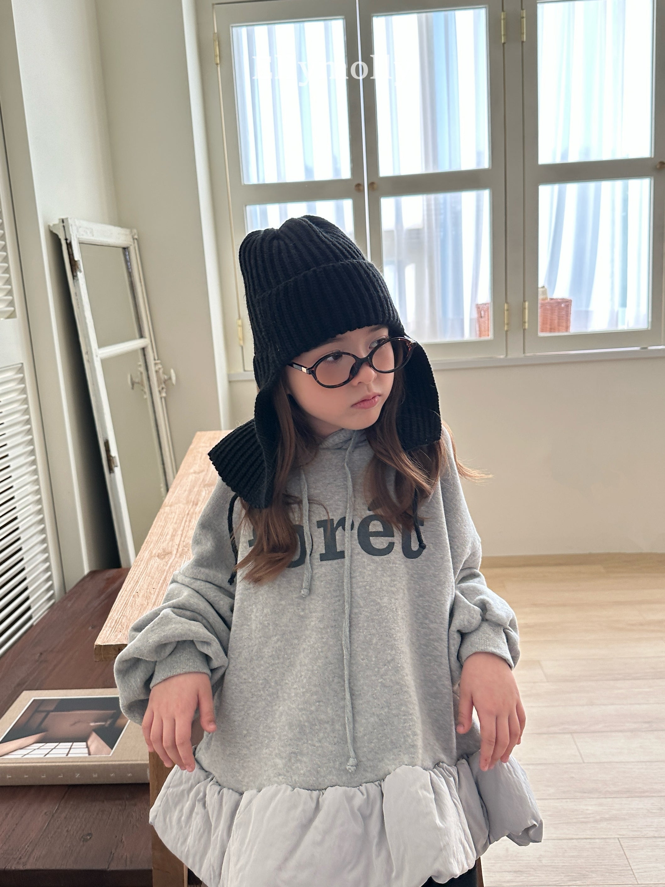 ［ELLY MOLLY］balloon hood mtm