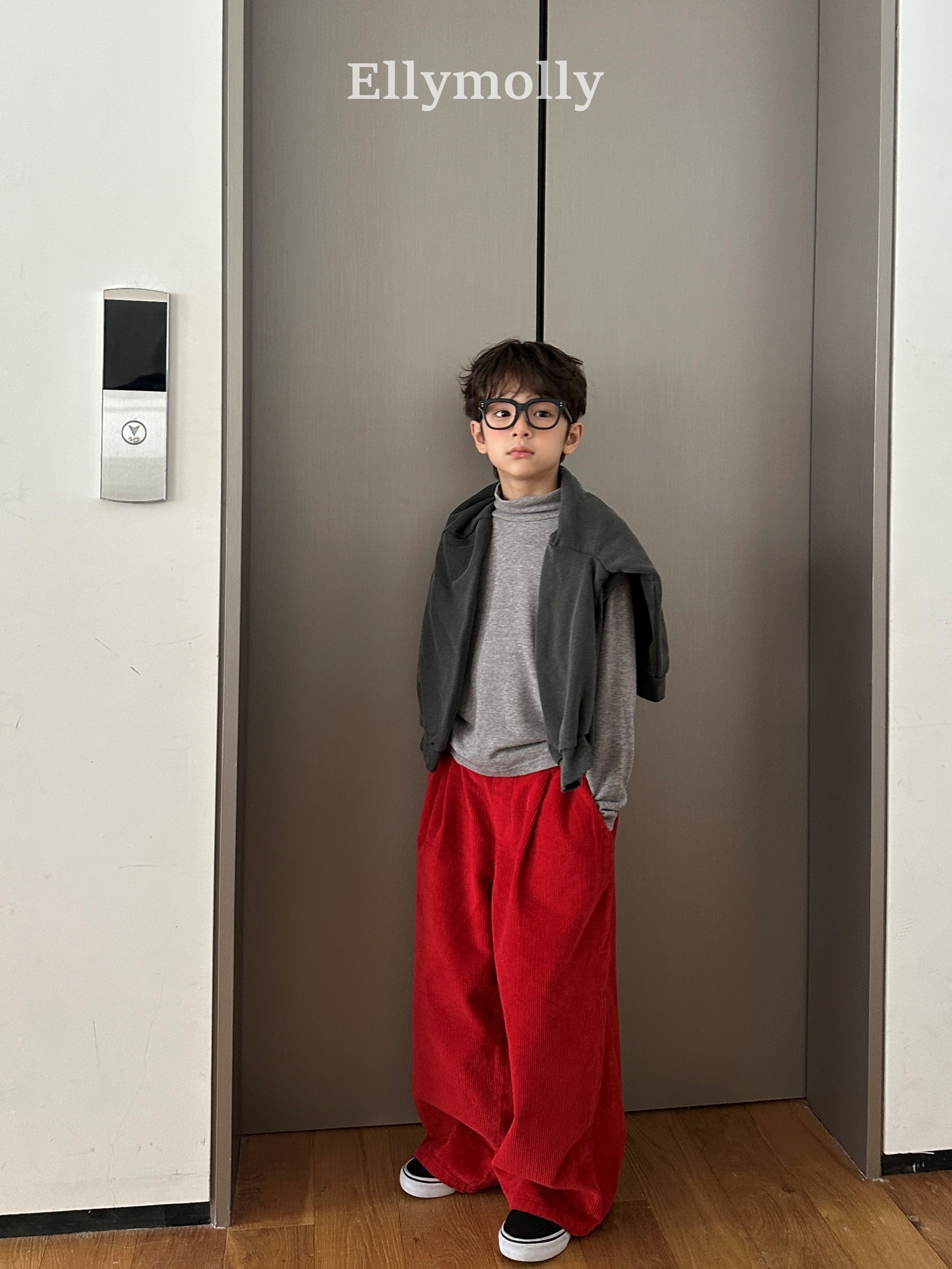 ［ELLY MOLLY］Toy corduroy pants