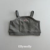 ［ELLY MOLLY］Bubble crop bustier