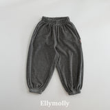 ［ELLY MOLLY］Velvet stripe jogger pants