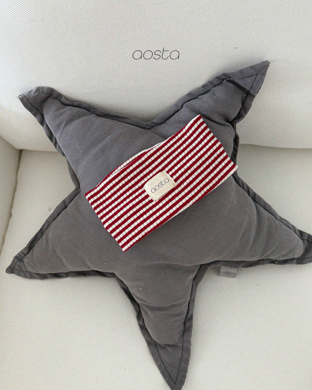 ［Aosta］Cookie Stripe Headband