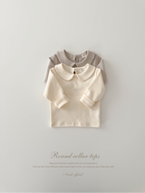 Round collar tops