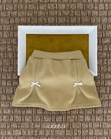 ［Aosta］Bibi Ribbon Skirt Pants