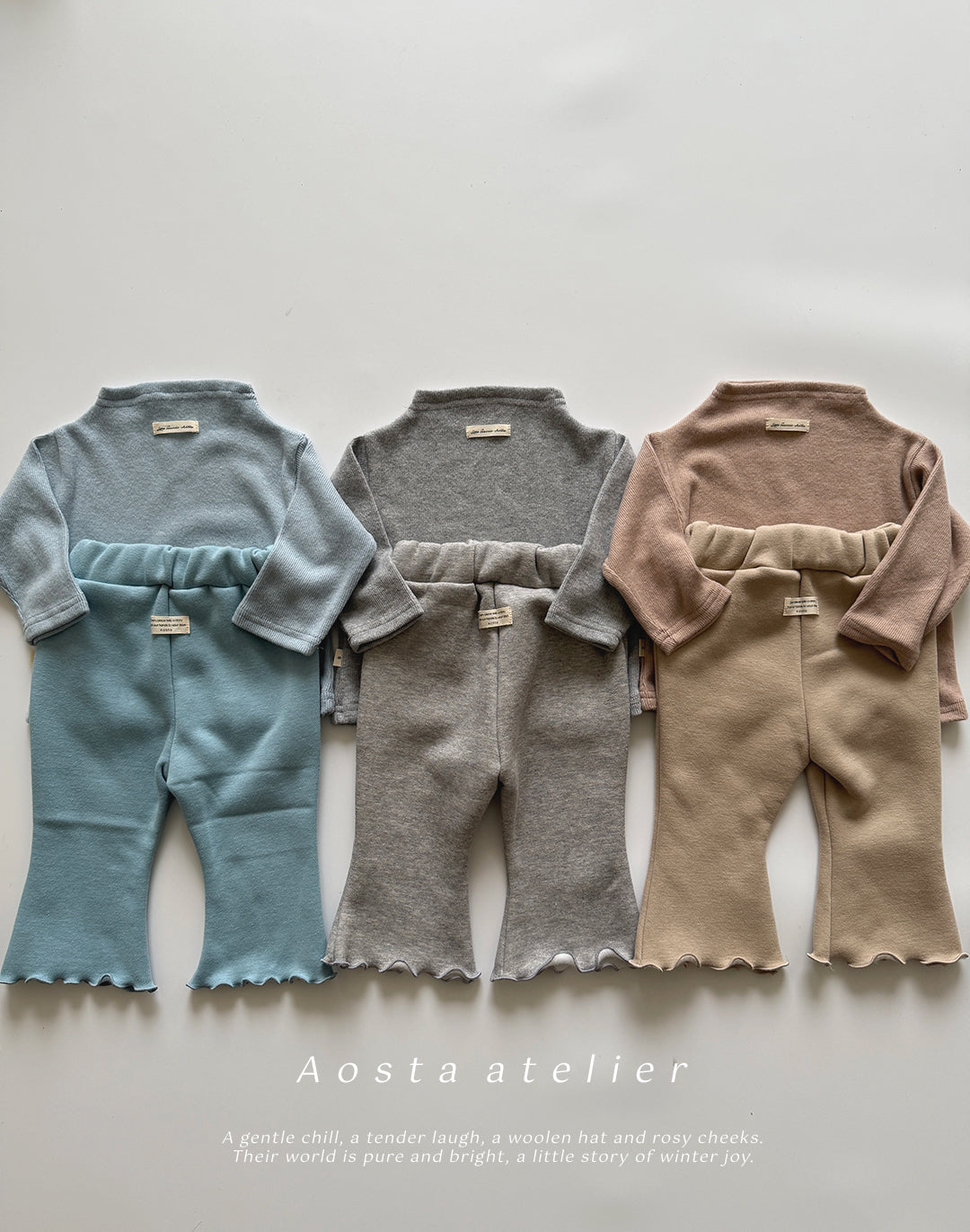 ［Aosta］Jelly pants