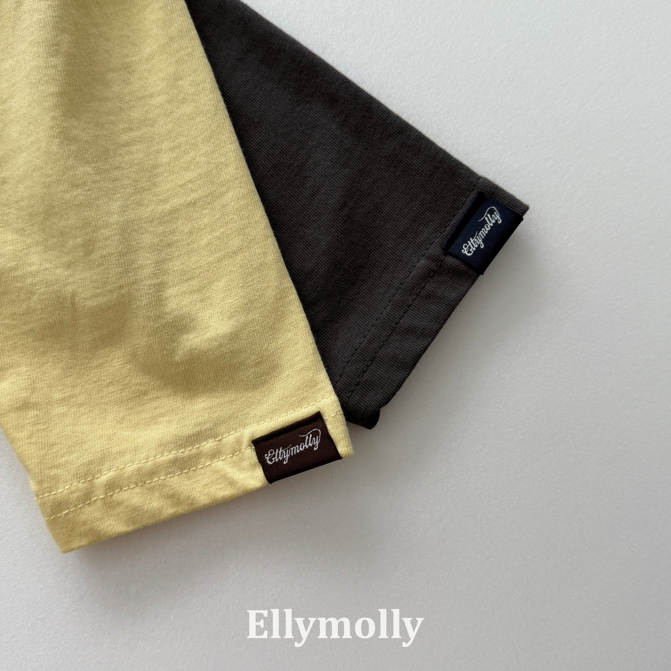 ［ELLY MOLLY］Campus layered tee