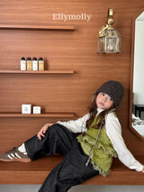 ［ELLY MOLLY］Blooming knit bustier