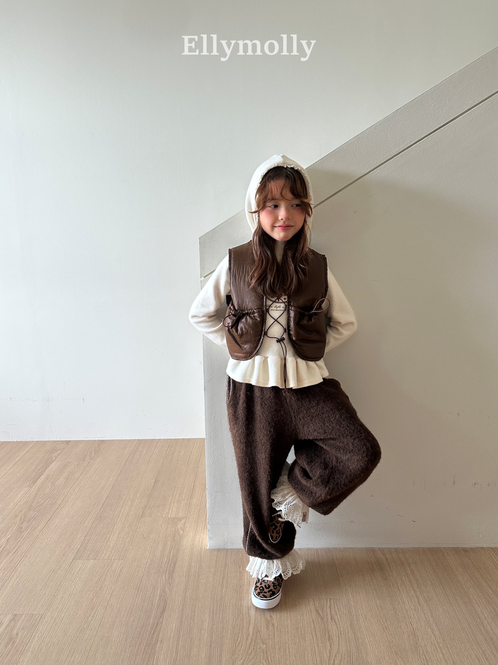 ［ELLY MOLLY］For you padding vest