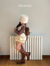 ［ELLY MOLLY］Velvet crunch pants