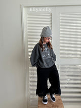 ［ELLY MOLLY］Creamy lace pants