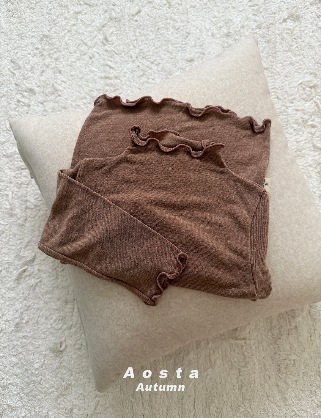 ［Aosta］Soft Mellow Tee
