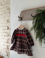 ［Aosta］Check one-piece