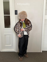 ［ELLY MOLLY］Rivet curve denim pants