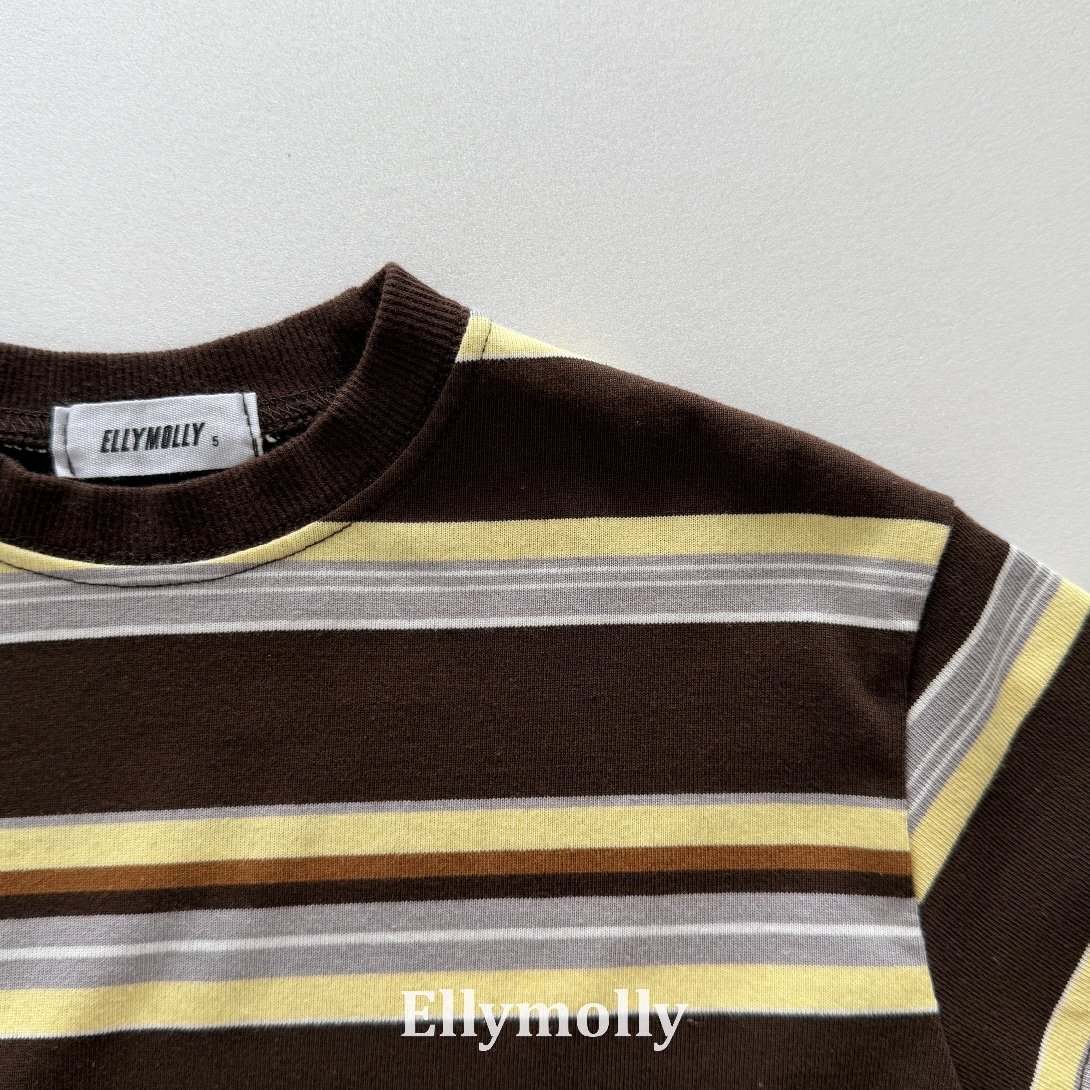 ［ELLY MOLLY］Campus layered tee