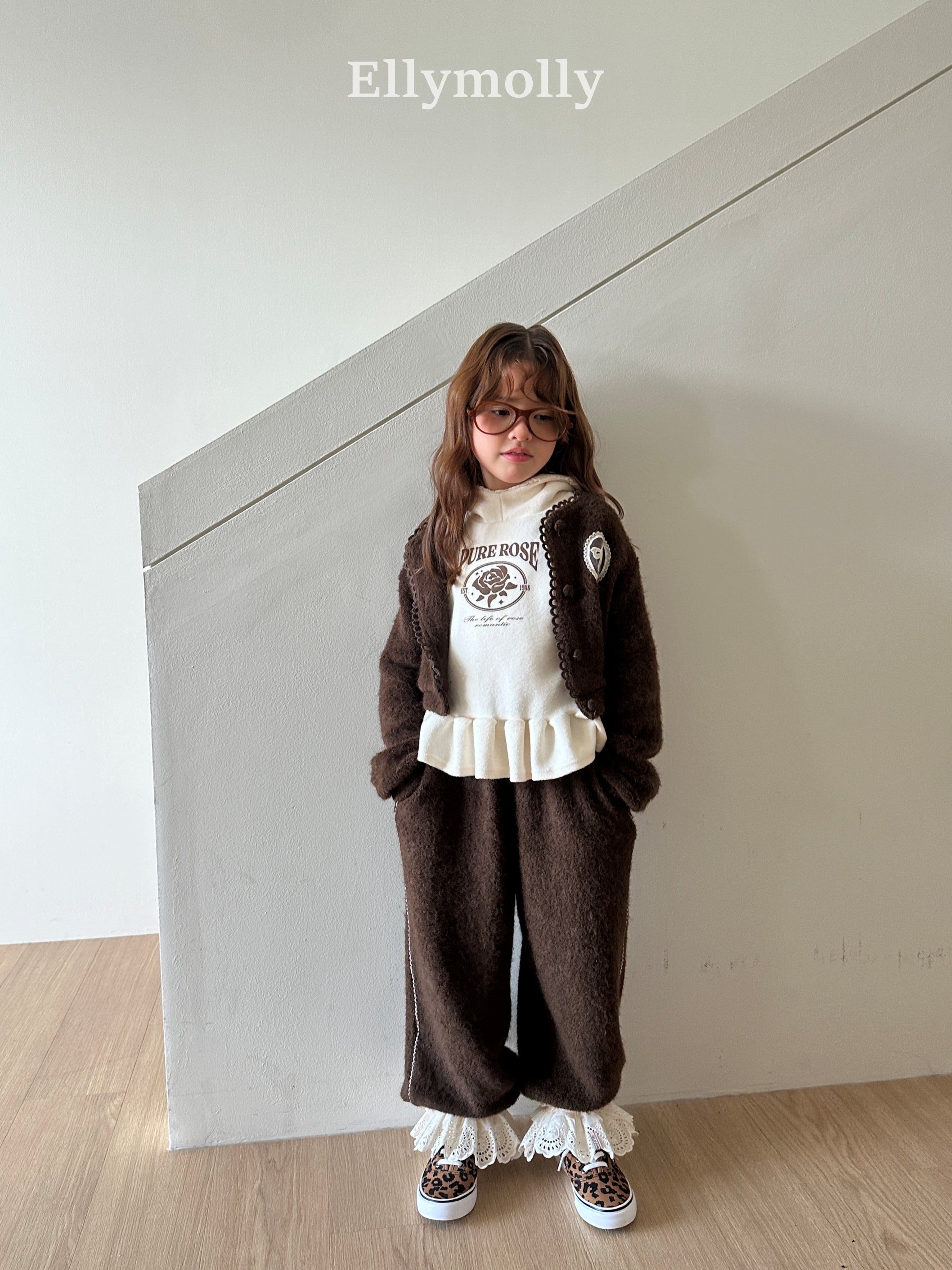 ［ELLY MOLLY］Fudge hug jogger pants