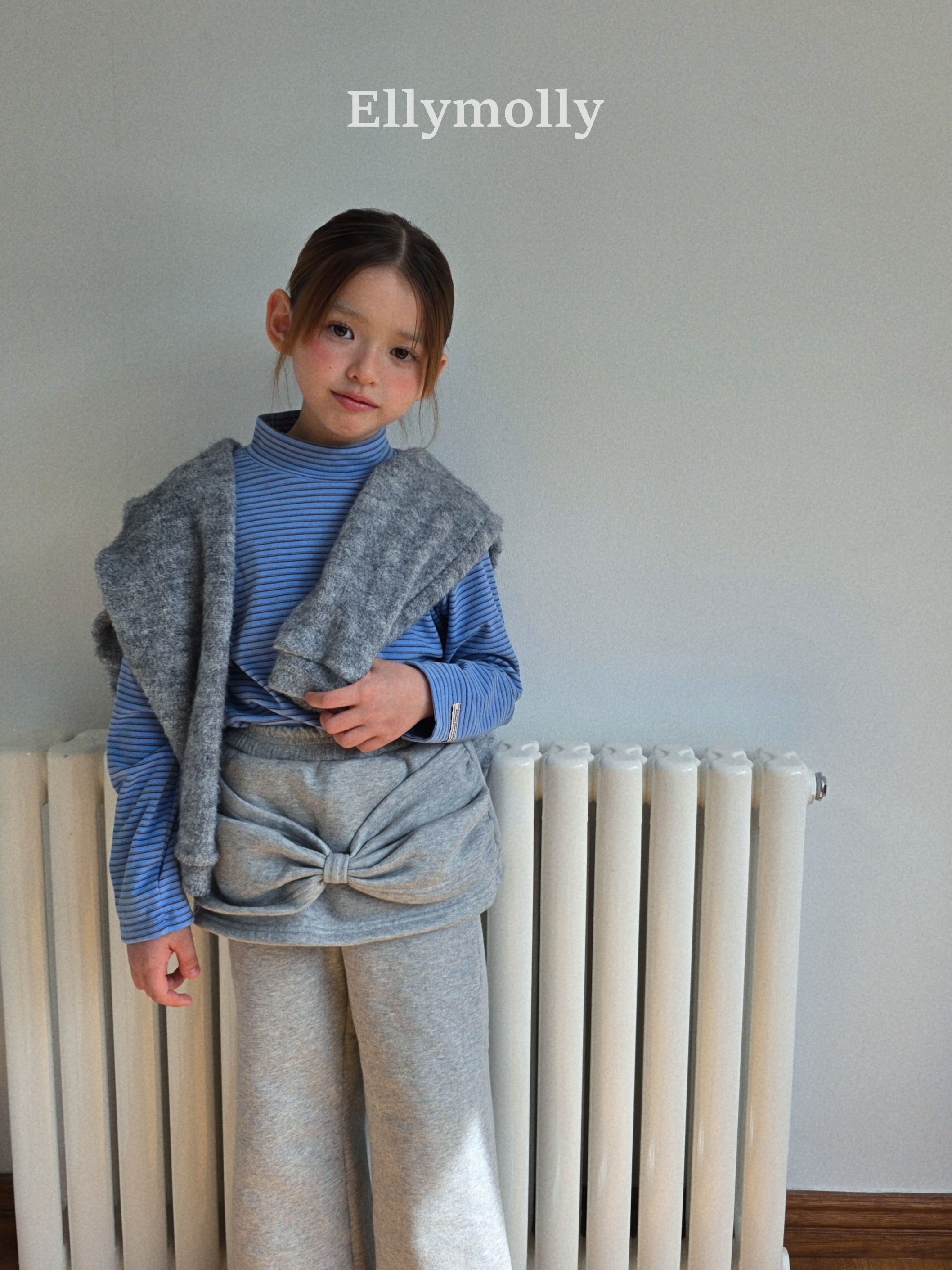 ［ELLY MOLLY］Lovely ribbon pants