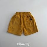 ［ELLY MOLLY］Soda corduroy half pants