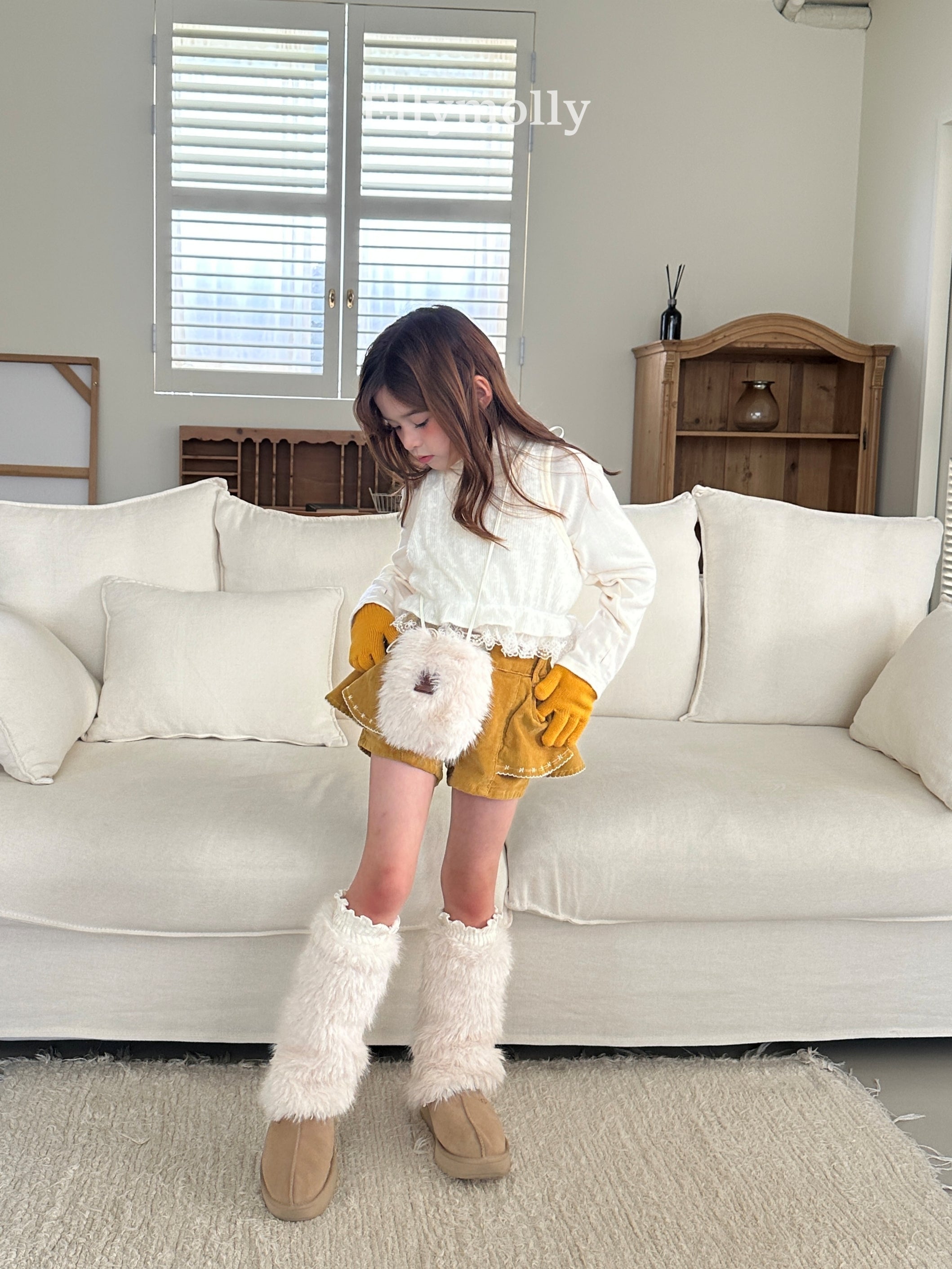 ［ELLY MOLLY］Rossy frill mini pants