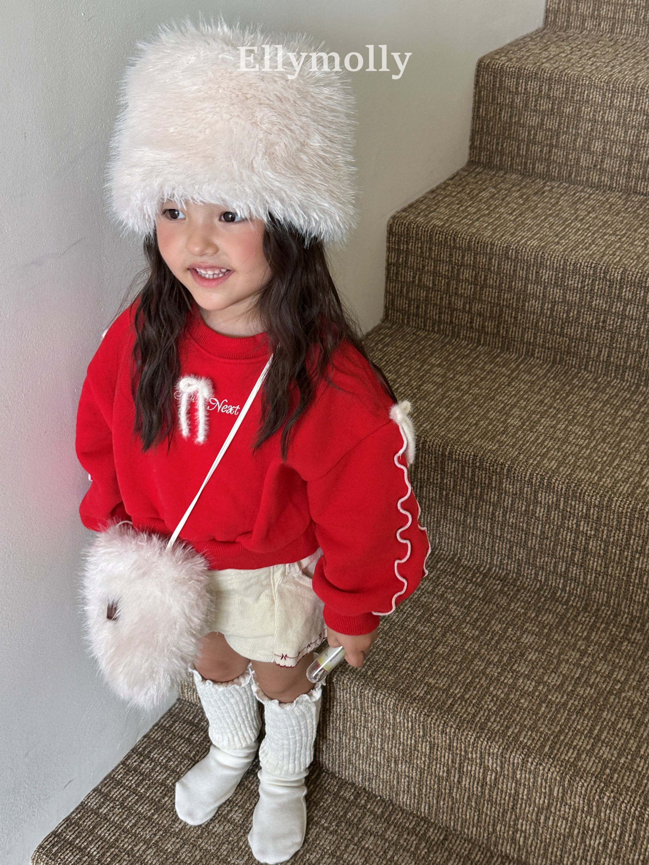 ［ELLY MOLLY］Double bow crop mtm