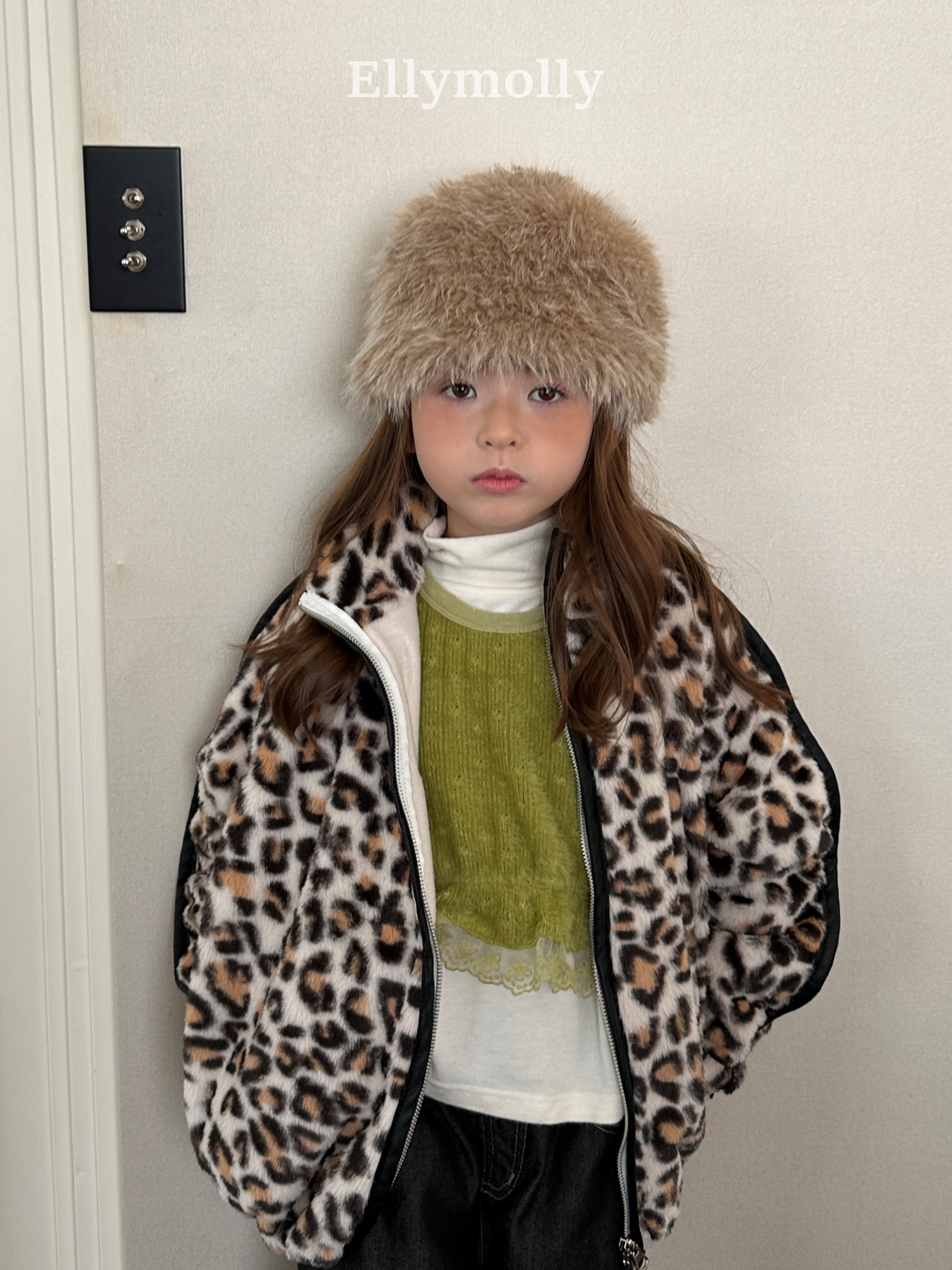 ［ELLY MOLLY］Snow warm turtleneck tee