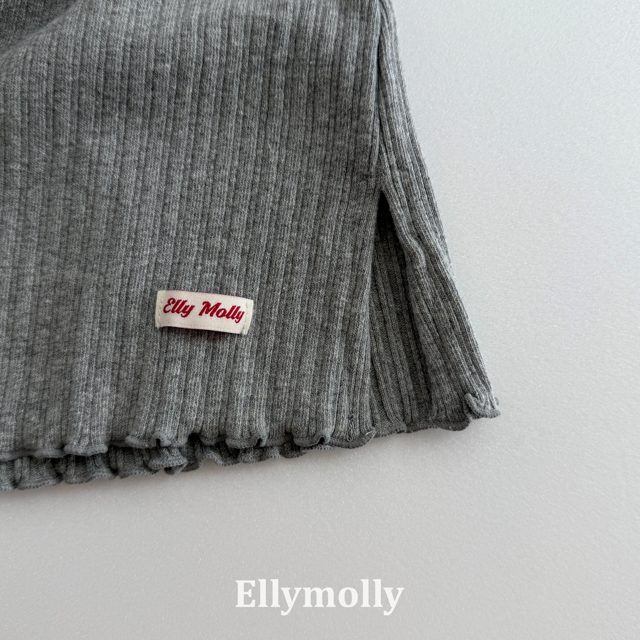 ［ELLY MOLLY］Rib layered camisole tops