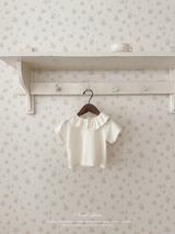 Bisou collar blouse