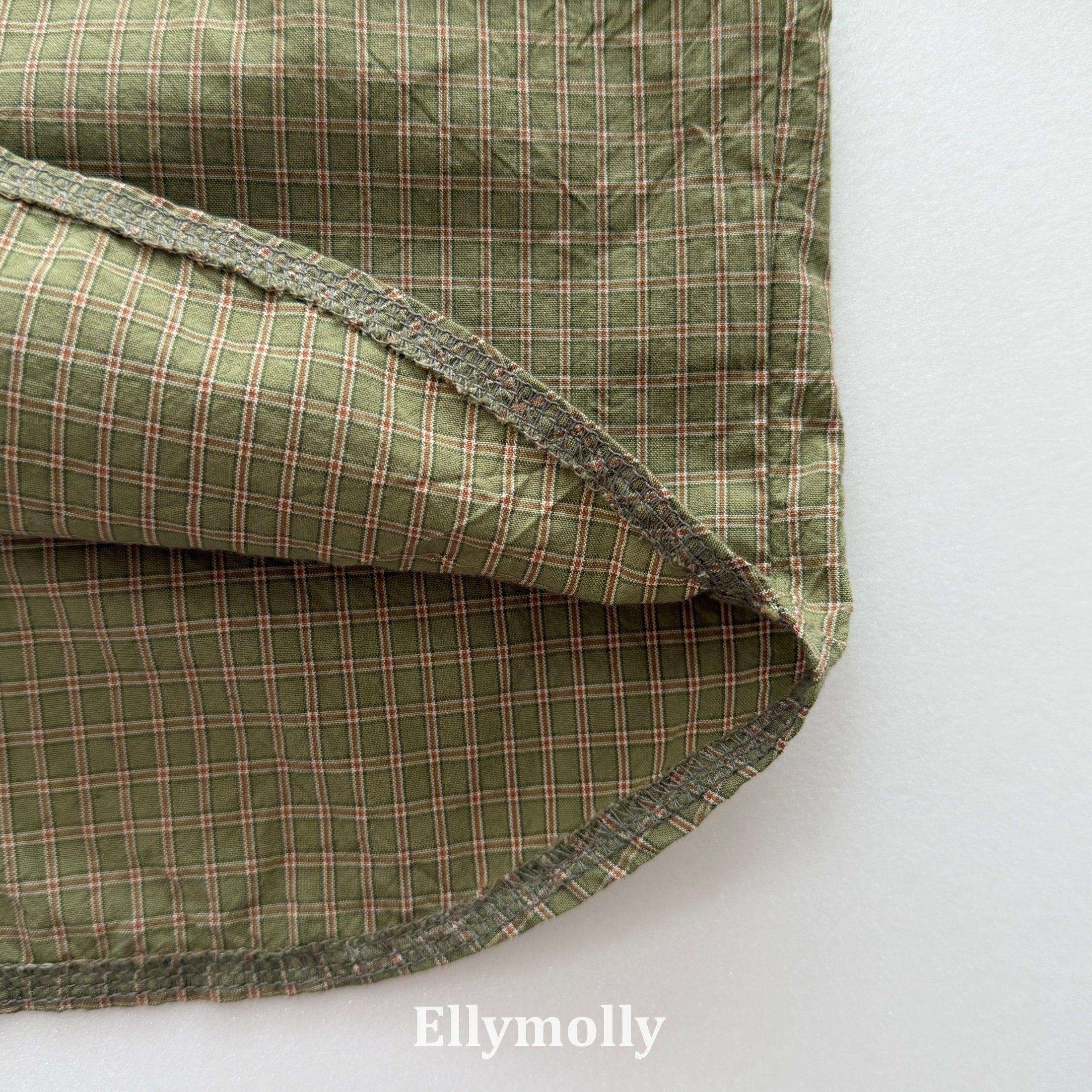 ［ELLY MOLLY］Maison check shirt