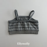 ［ELLY MOLLY］Bubble crop bustier