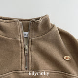 ［ELLY MOLLY］Arch pigment zip up