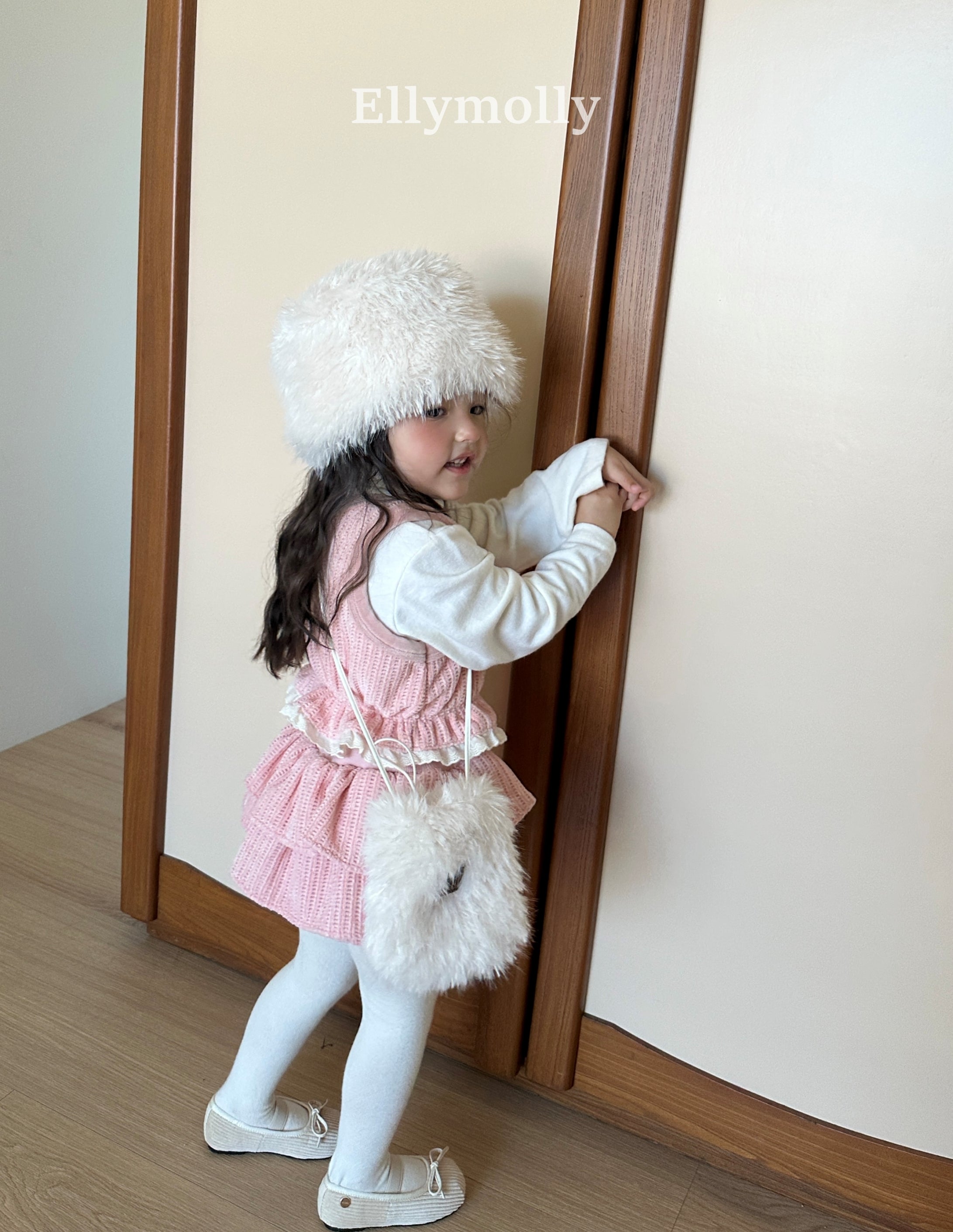 ［ELLY MOLLY］Velvet crunch pants