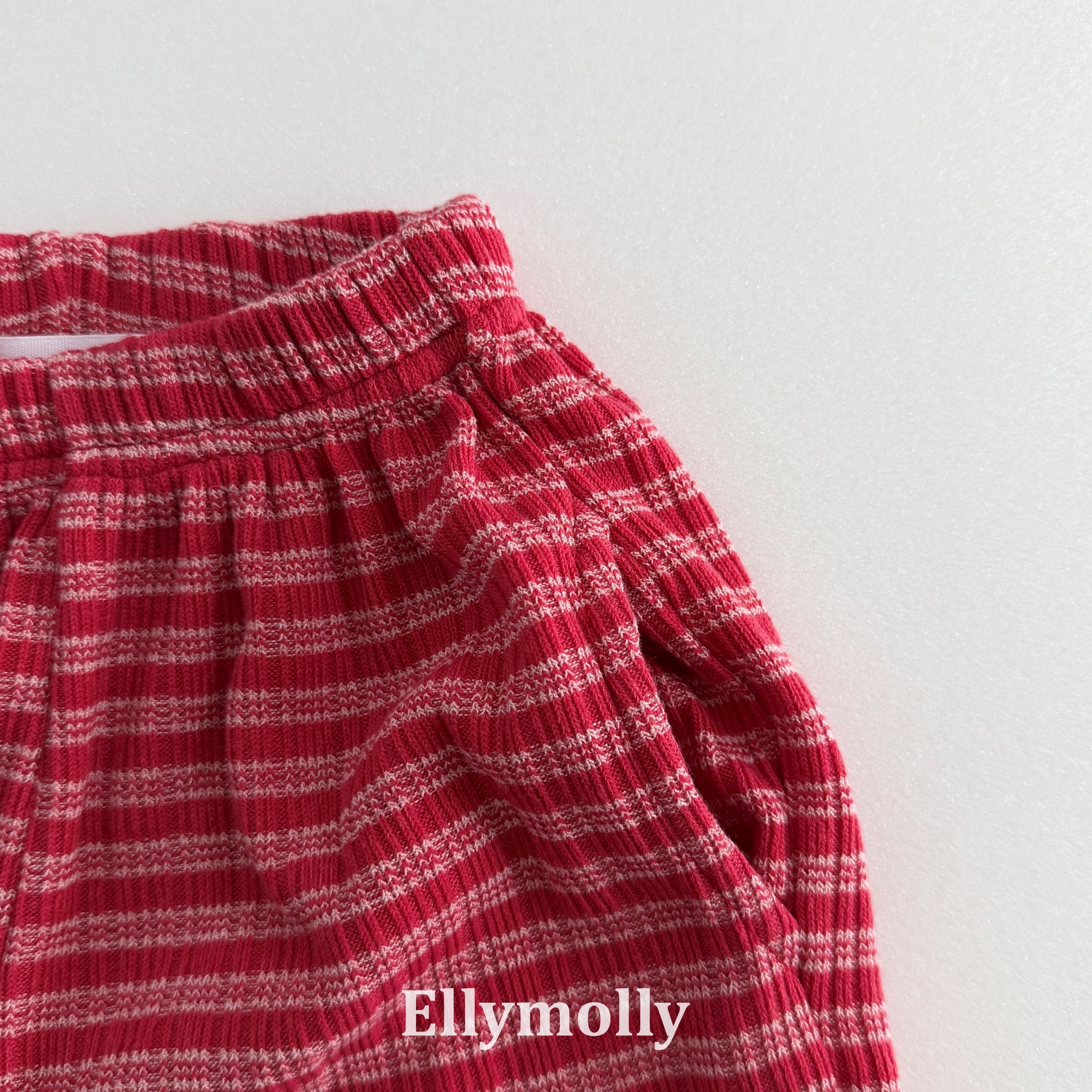 ［ELLY MOLLY］Loen stripe jogger pants