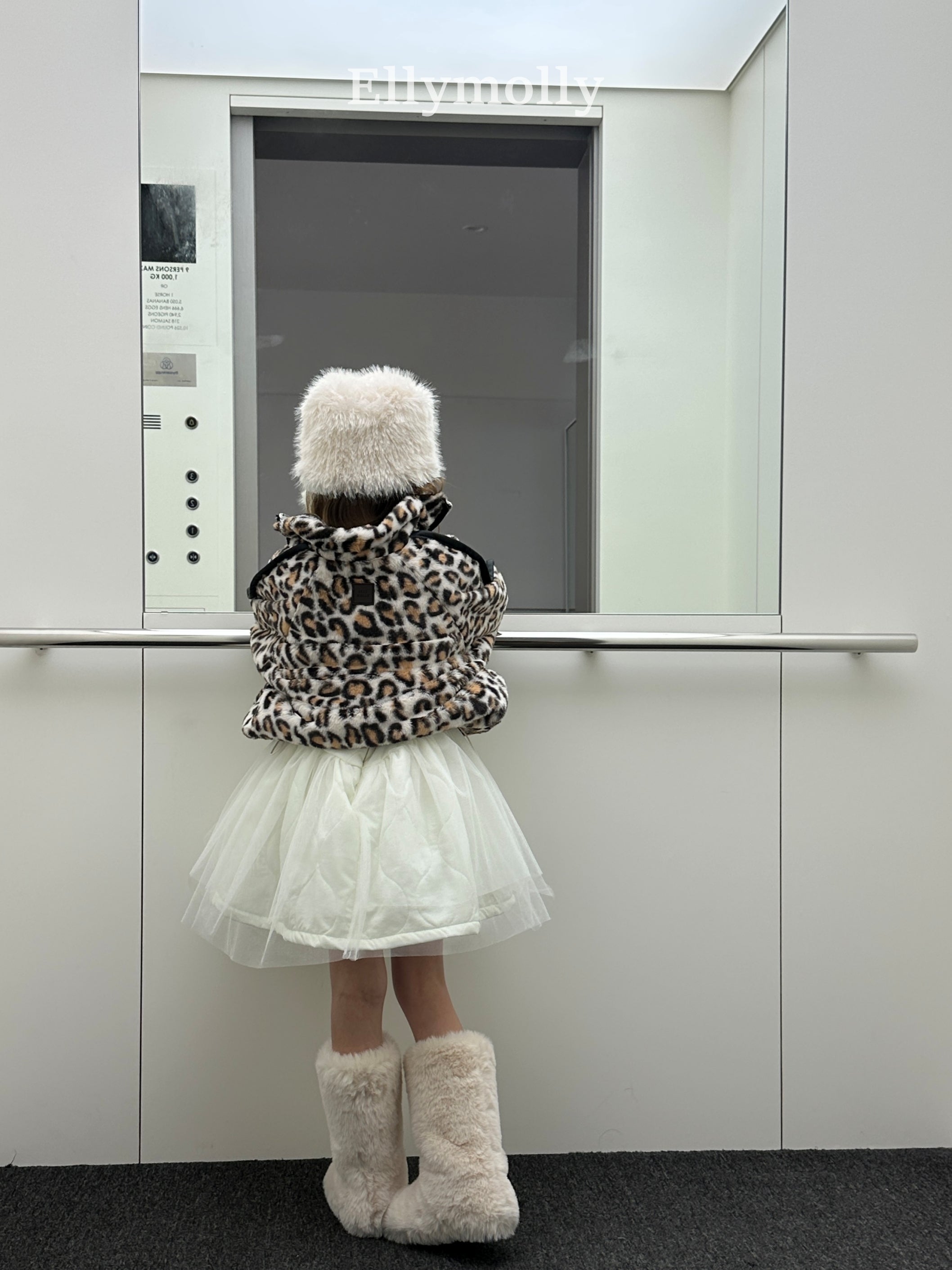 ［ELLY MOLLY］Quilting shasha one-piece