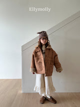 ［ELLY MOLLY］Creamy lace pants