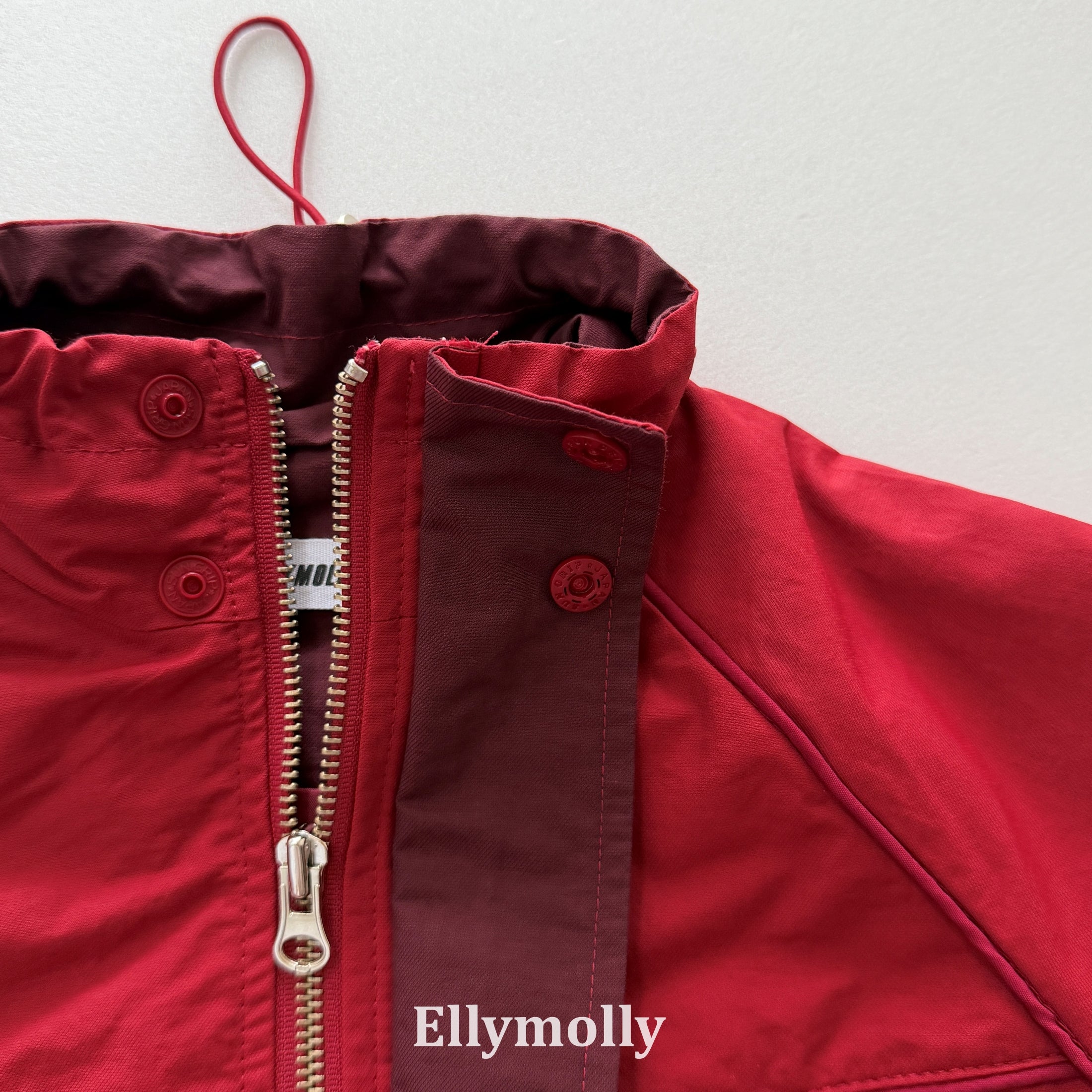 ［ELLY MOLLY］Flame windbreaker