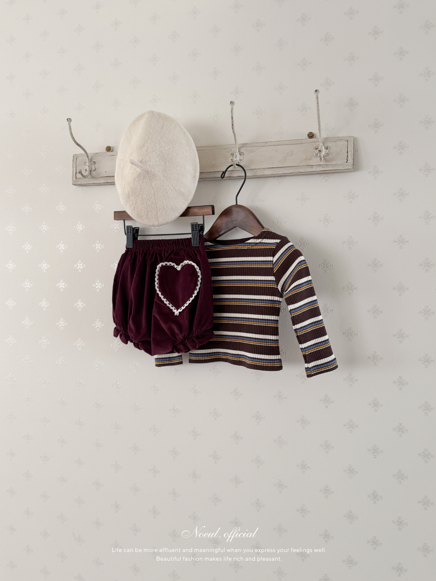 Multi stripe tee