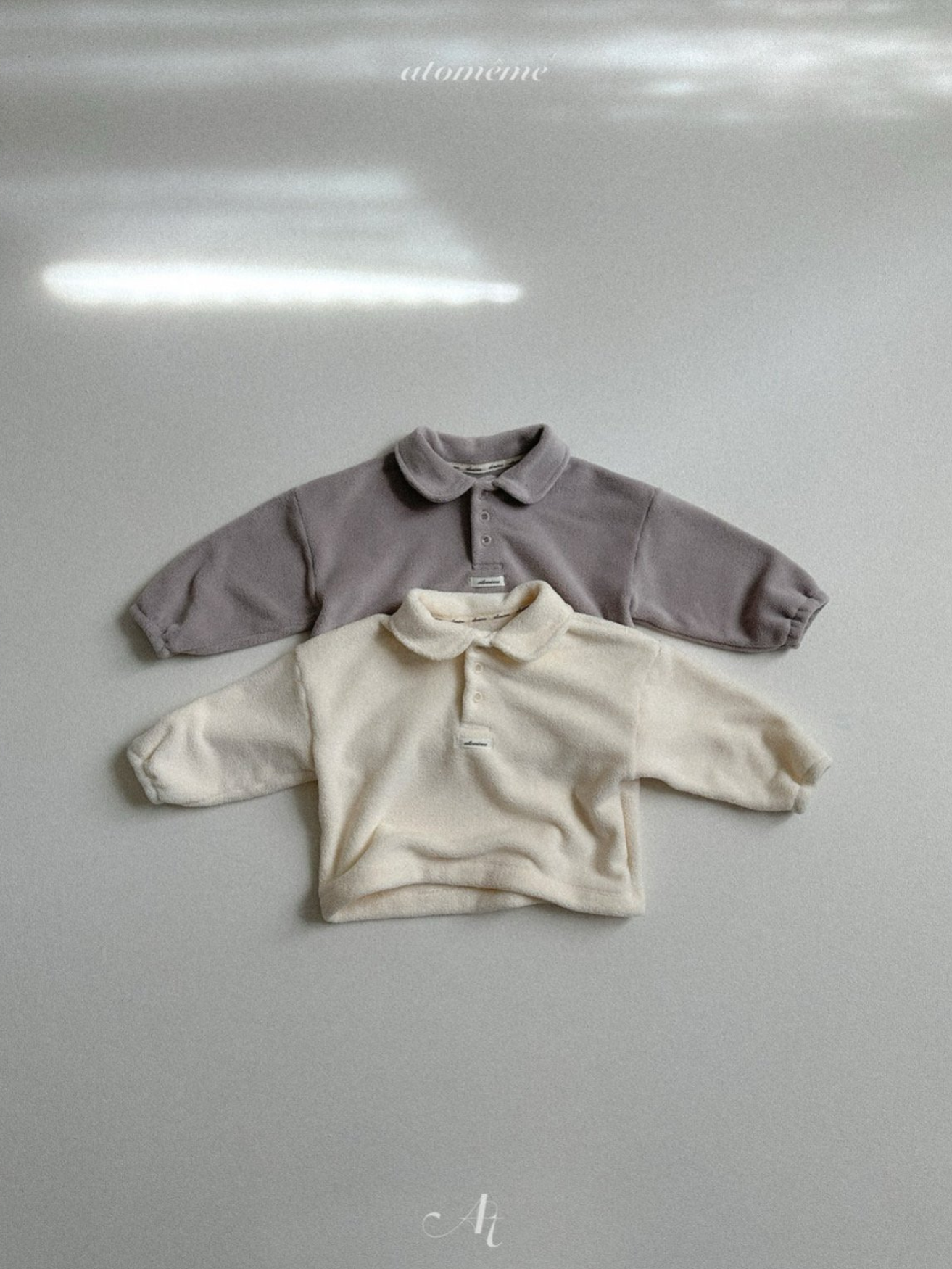 [atomeme] Snow Collar Tops