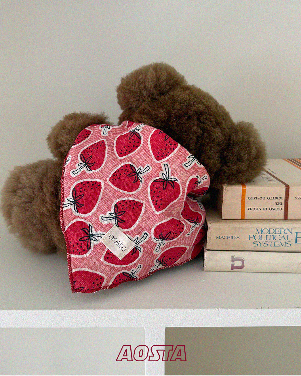 ［Aosta］Strawberry Scarf