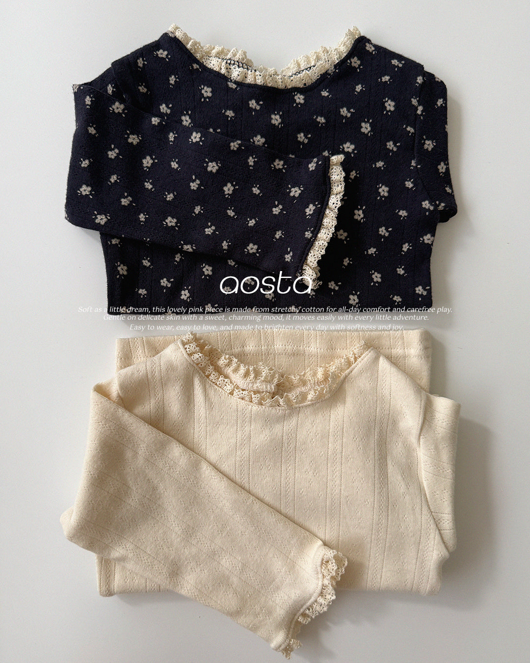 ［Aosta］Camellia Mellow Tee