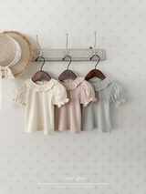 Gracie dot puff tops