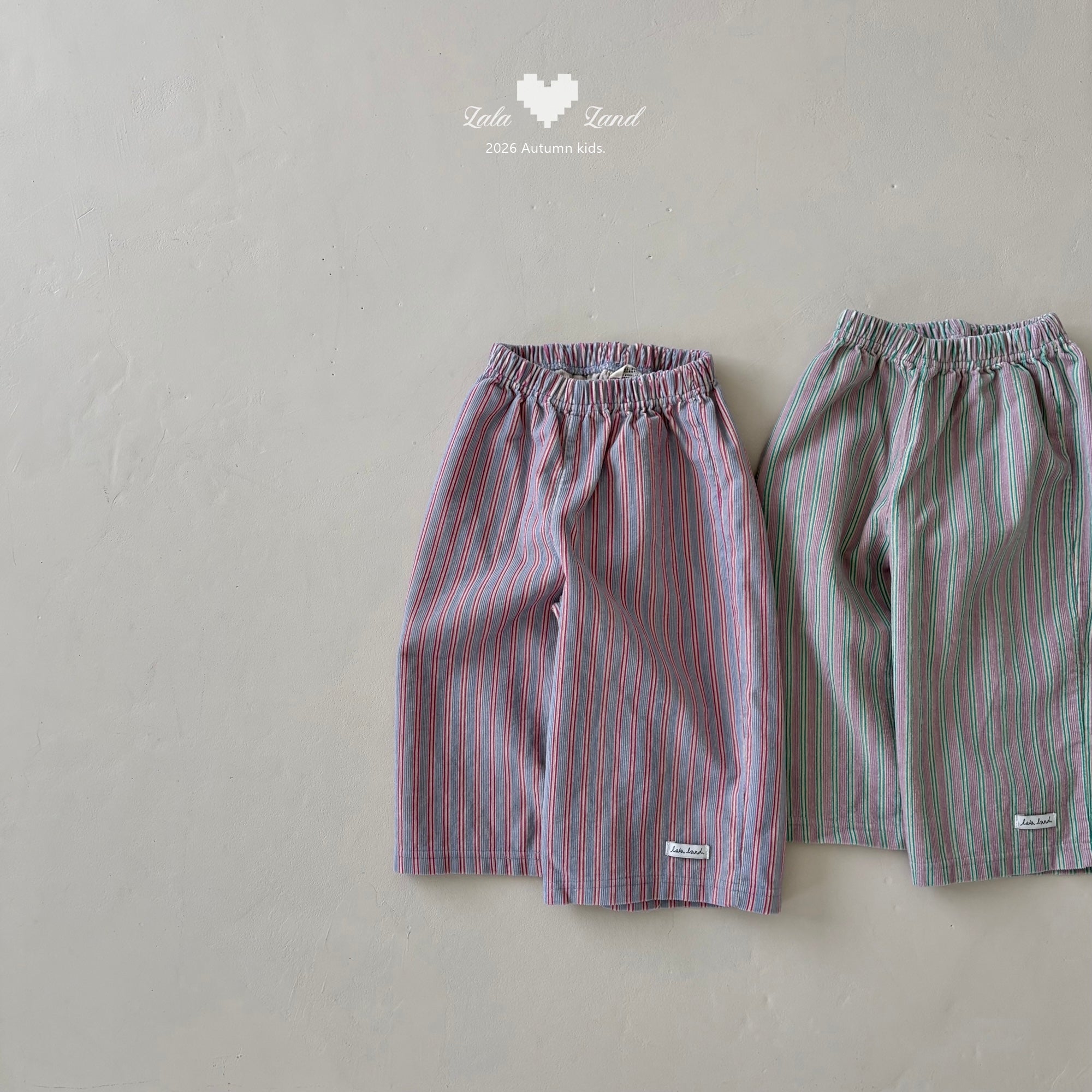 ［Lala land］Candy corduroy pants
