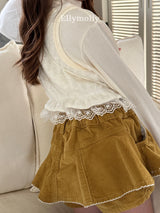 ［ELLY MOLLY］Rossy frill mini pants