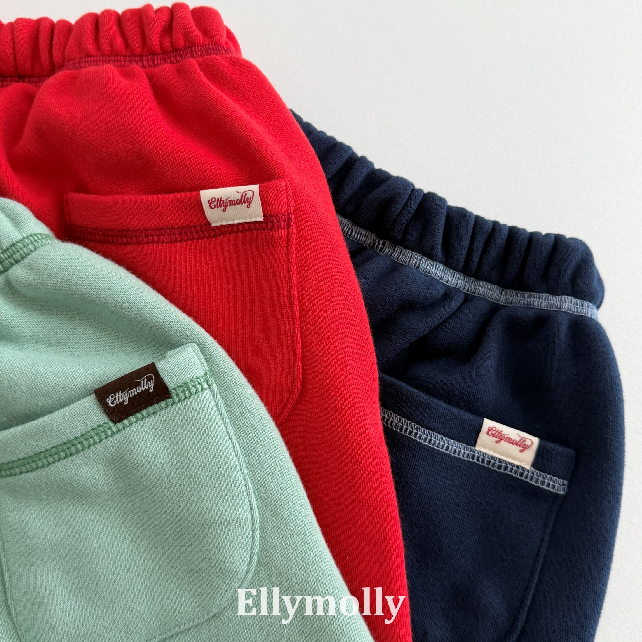 ［ELLY MOLLY］Dayday color jogger pants