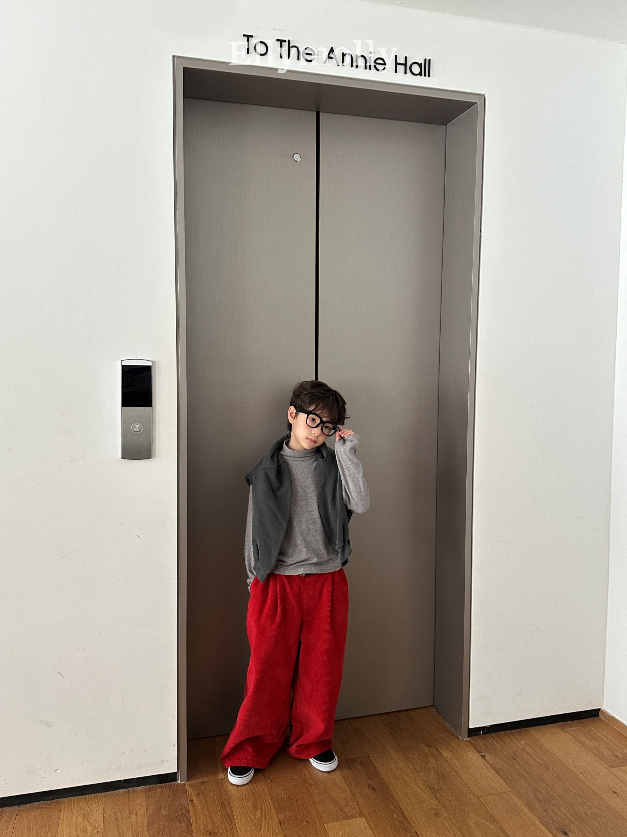 ［ELLY MOLLY］Toy corduroy pants