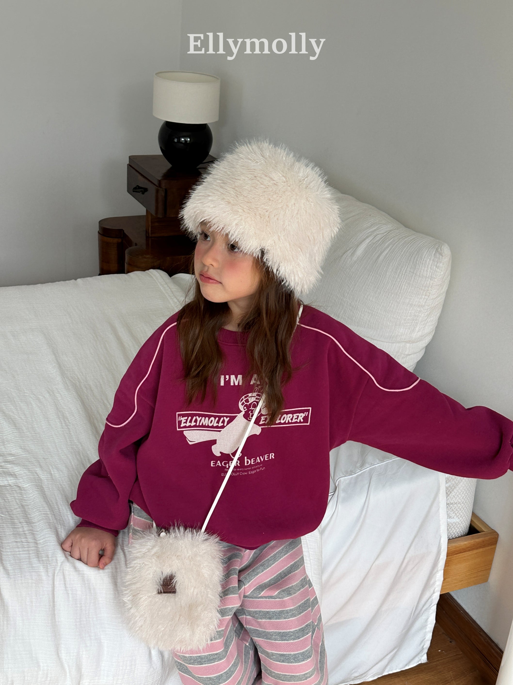 ［ELLY MOLLY］Crew piping mtm