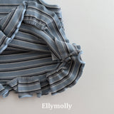 ［ELLY MOLLY］Shadow crop frill camisole tops