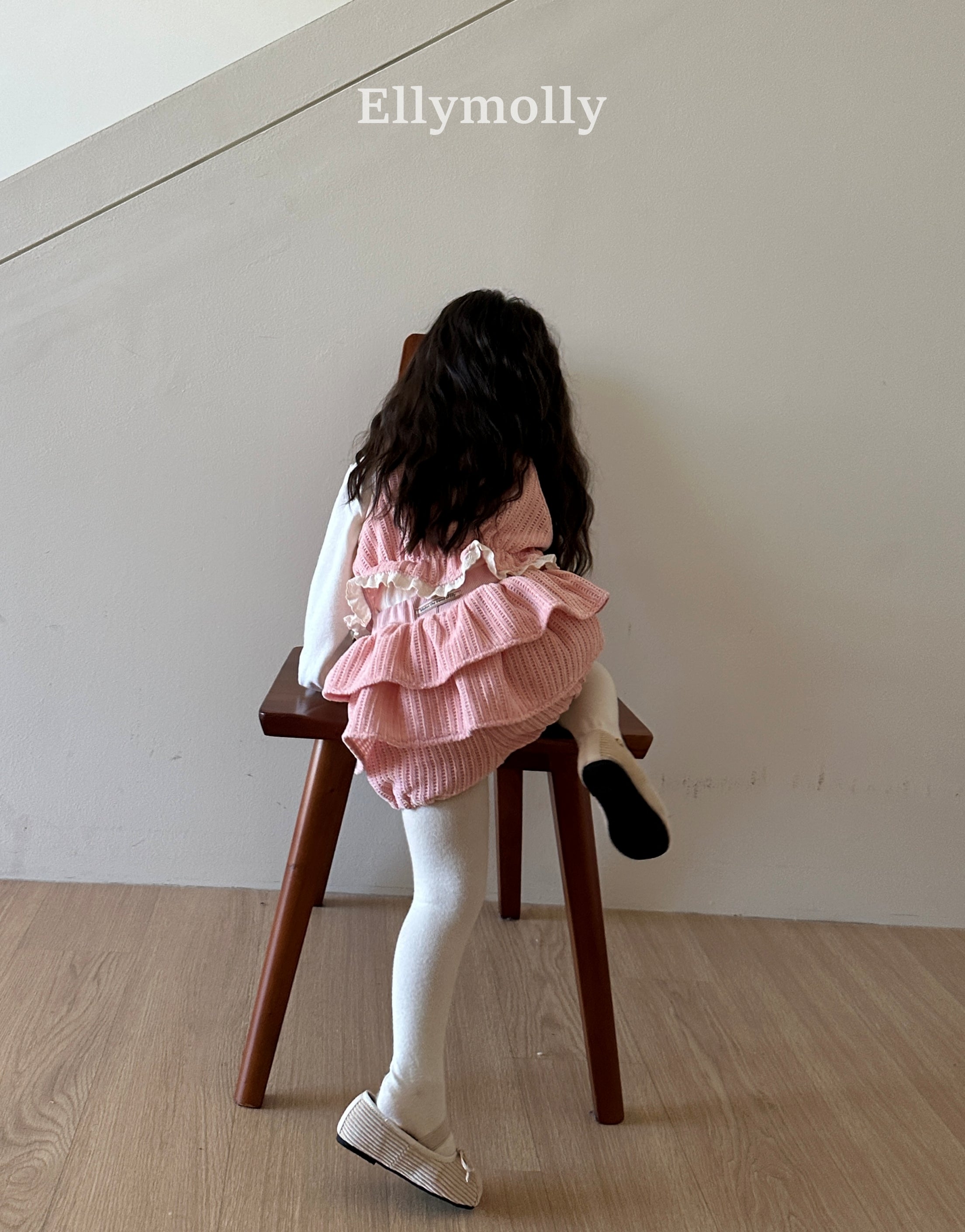 ［ELLY MOLLY］Velvet crunch pants