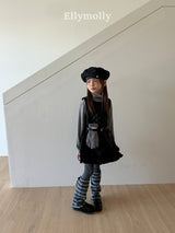 ［ELLY MOLLY］Twinkle quilting one-piece